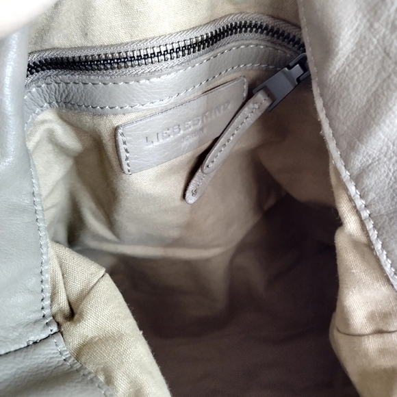 Liebeskind Berlin brown buttery soft leather shoulder bag purse - Picture 10 of 10